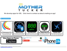 Tablet Screenshot of mothertuckerllc.com